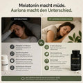 Stop melatonin. Wake up clear.